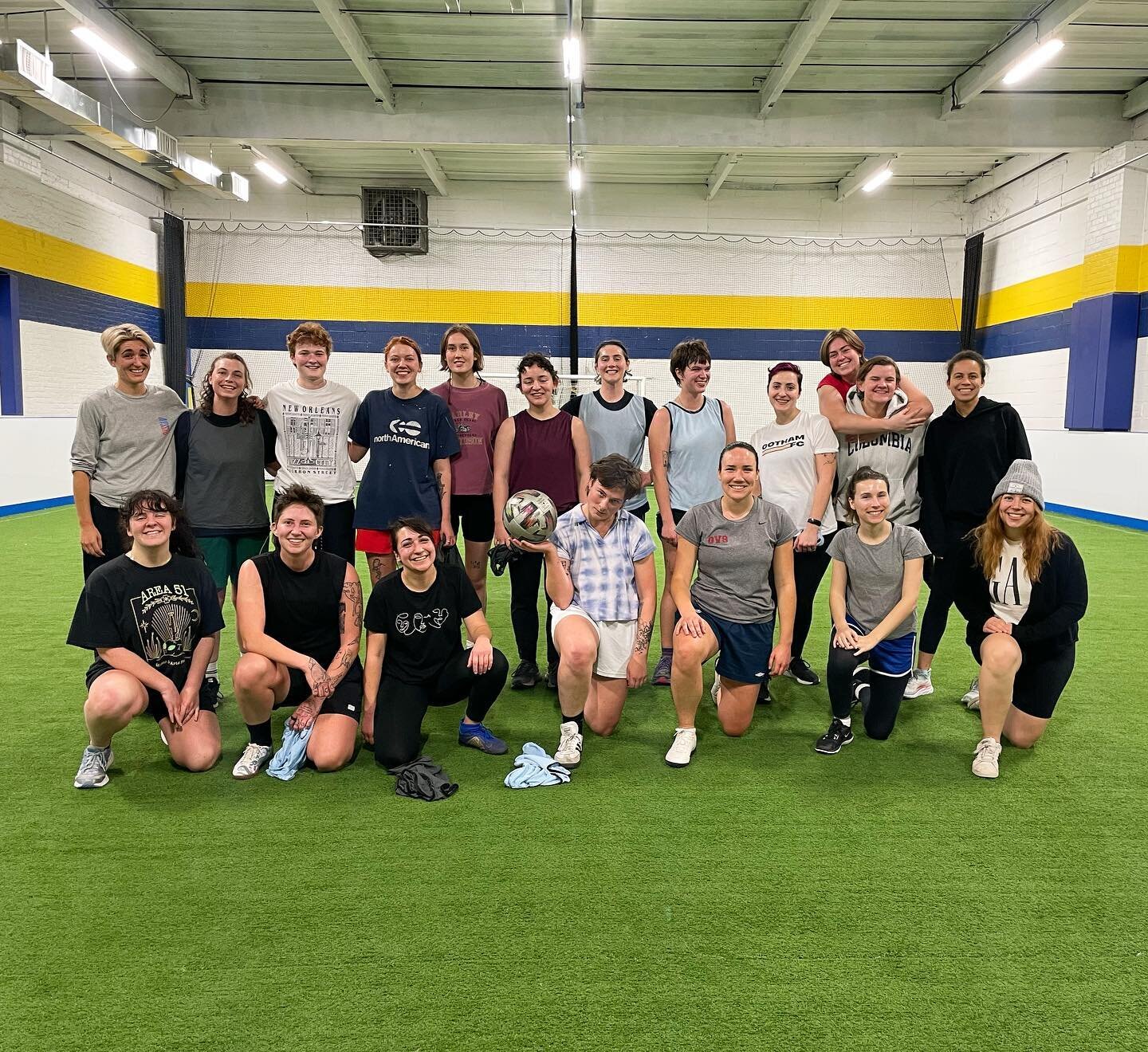 Another great indoor week with this queer crew 🌈⚽️

DM for your tag! 

#QueerSoccer #NYCSoccer #NYCSoccerLeague #GaySoccer #NYCQueerEvents #NYCQueers