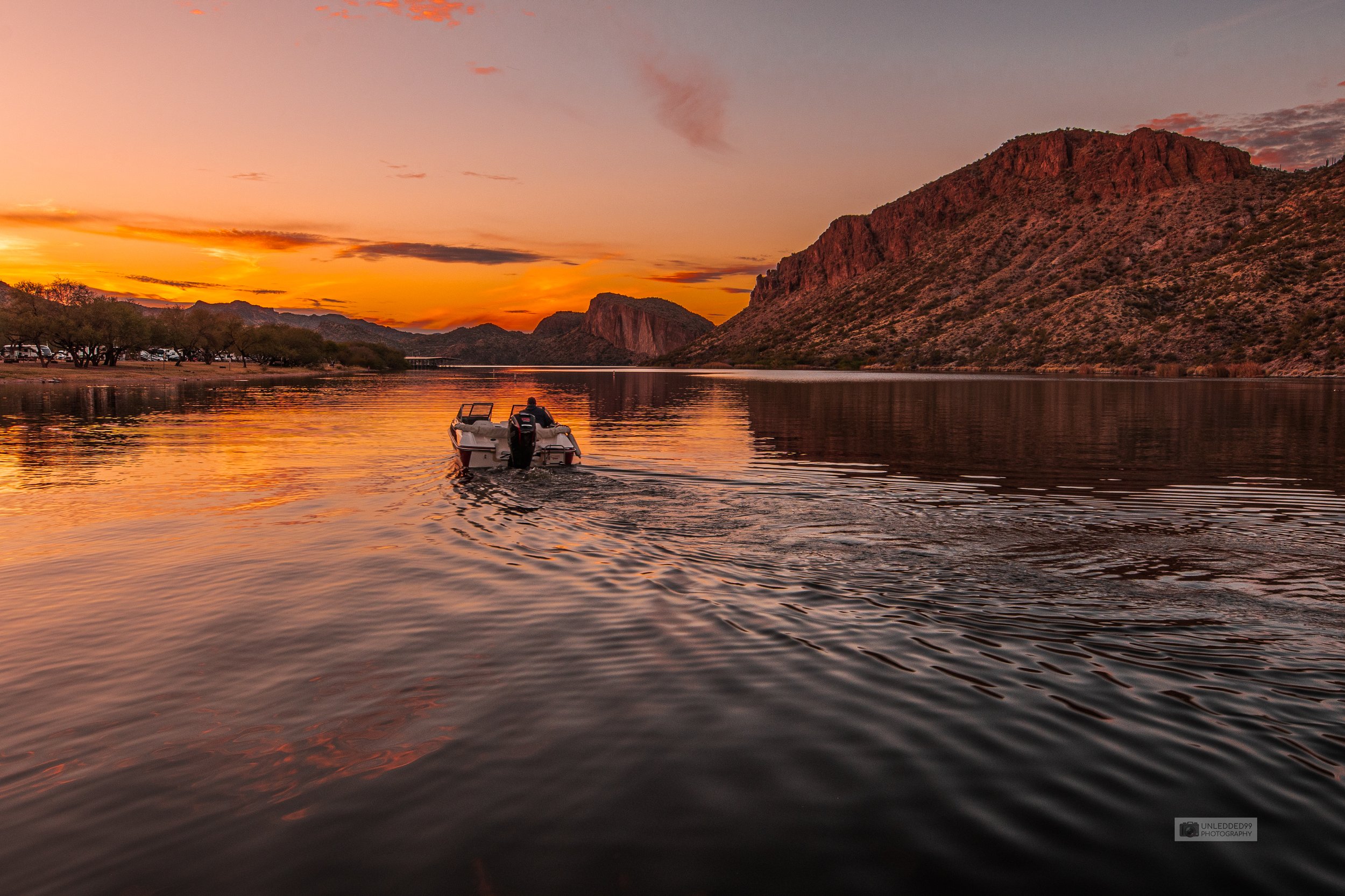 The Sun Sets On Canyon Lake