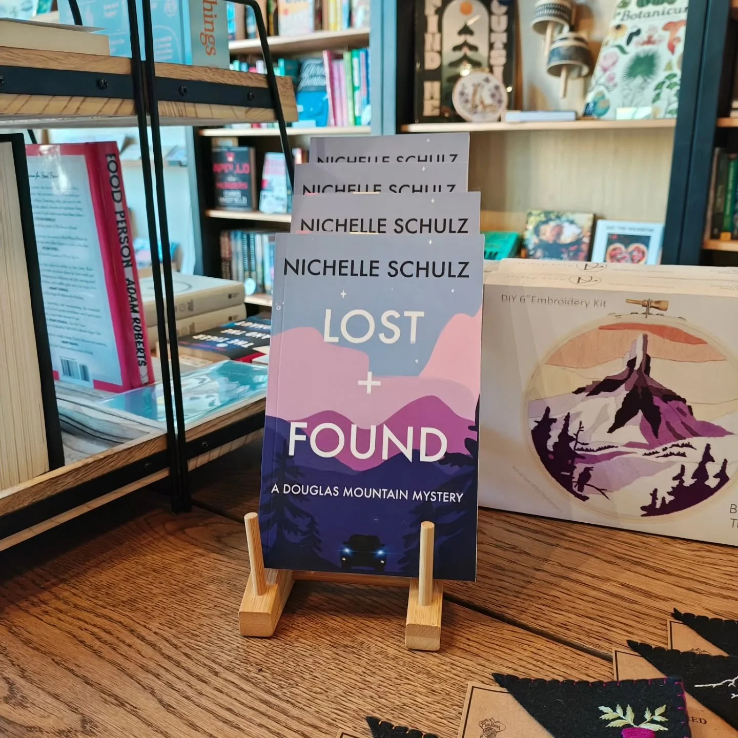 I did a restock of my book today @gatherbookshop in Squamish! It's such a lovely shop run by kind people. If you haven't checked it out, I recommend it (or order online!).
