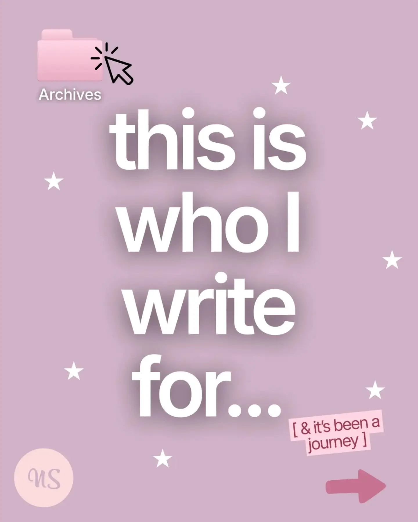 I've never really subscribed to the idea of writing books for an audience. I've always just wanted to write something I'd enjoy reading. Creating something little Nicky would be proud of. If other people like it too, that's fantastic. I'm appreciativ