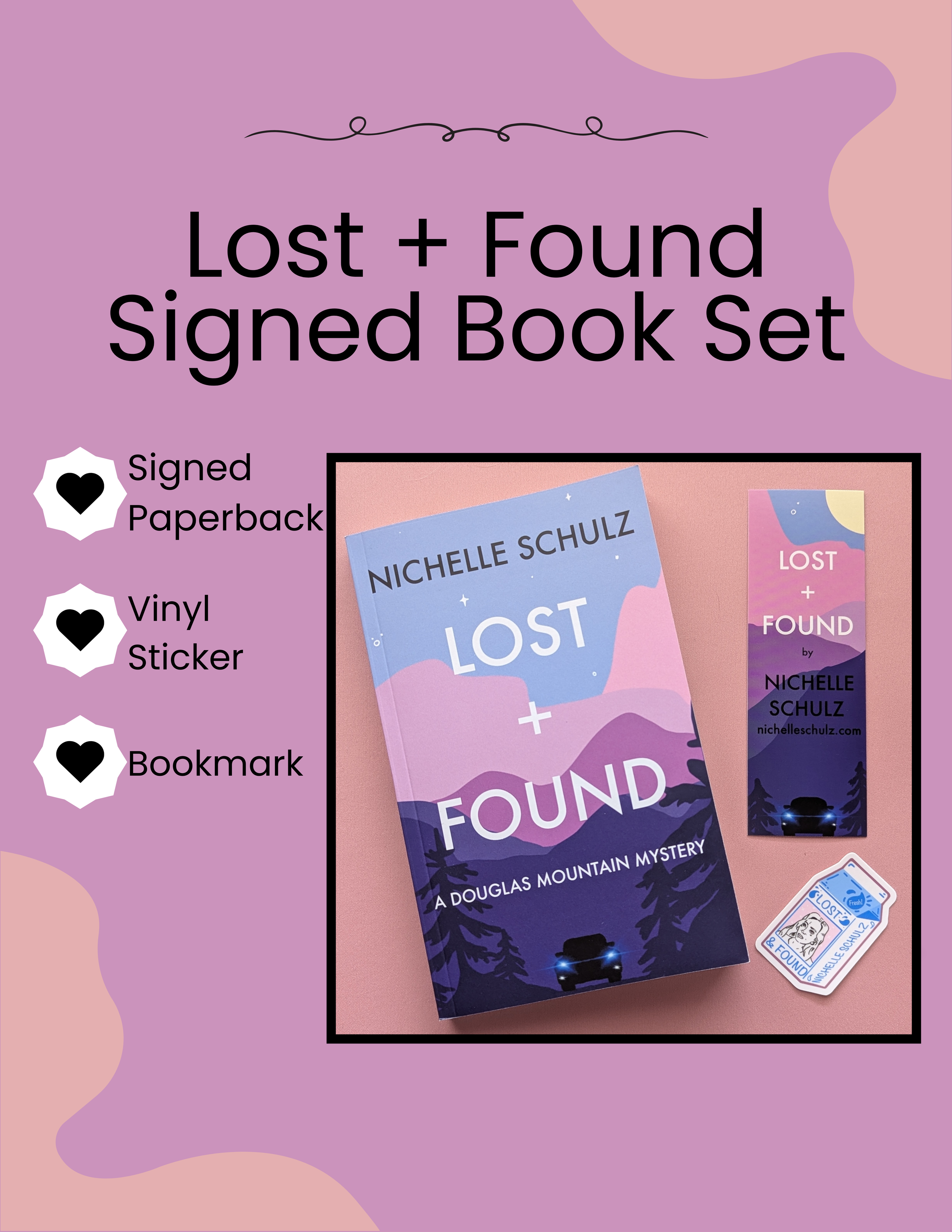 Lost + Found Signed Paperback Set