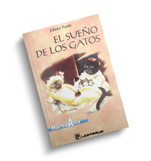 Portada del libro El sueño de los gatos de Edmée Pardo.