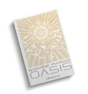 Portada del libro Oasis de Edmée Pardo sobre familia y salud.