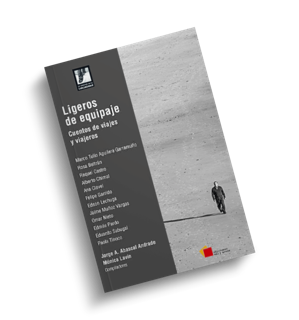 Portada del libro Ligeros de equipaje, antología sobre el viaje.