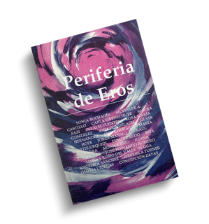 Portada de Periferia de Eros, antología sobre el amor y el cuerpo.