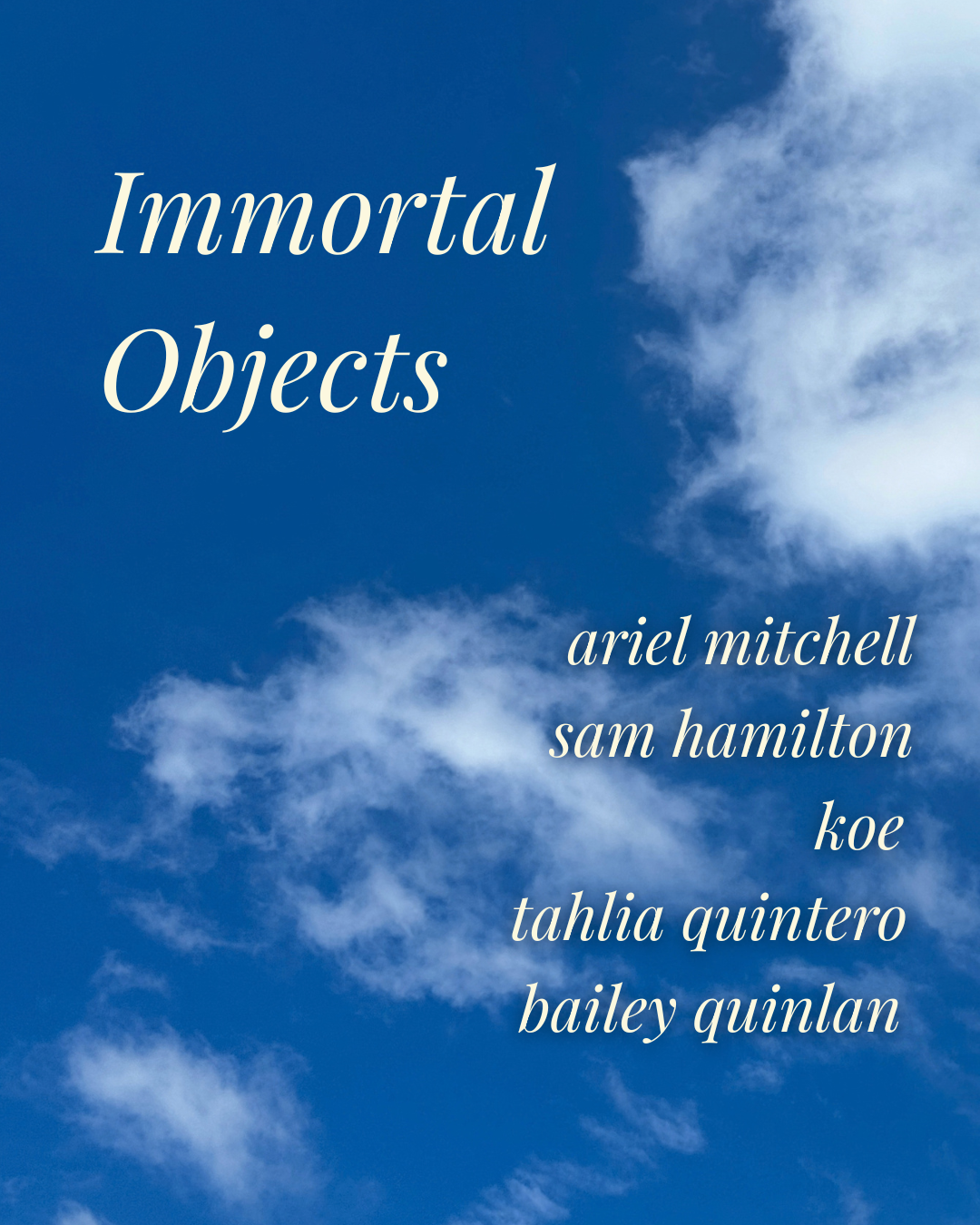 Immortal Objects