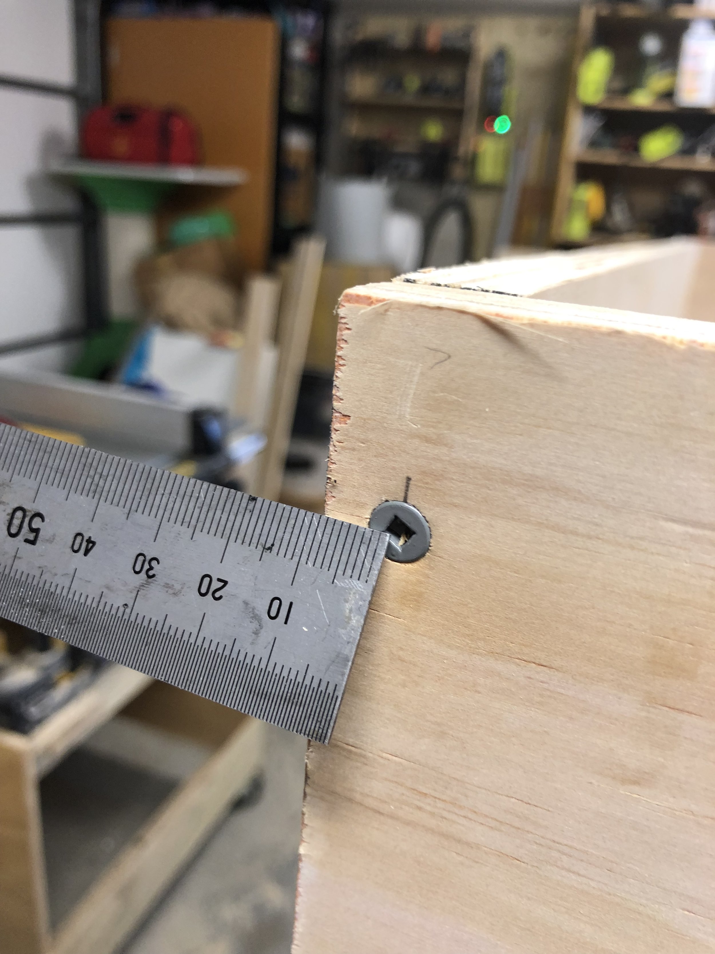 Measure and mark for drilling