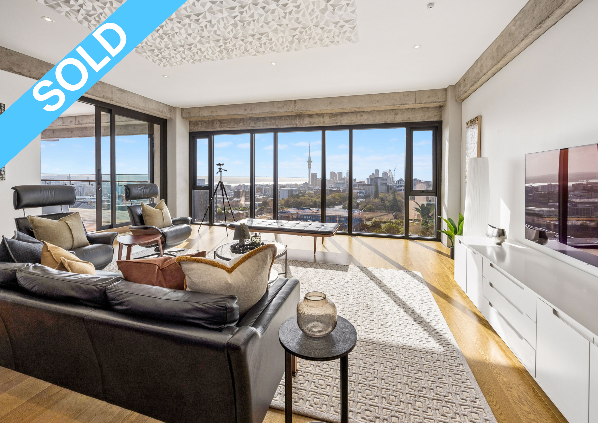 901/5 Hohipere Street, Eden Terrace, Auckland: ‘SKHY’s The Limit: The Pinnacle Of Apartment Living’. SOLD June 2026