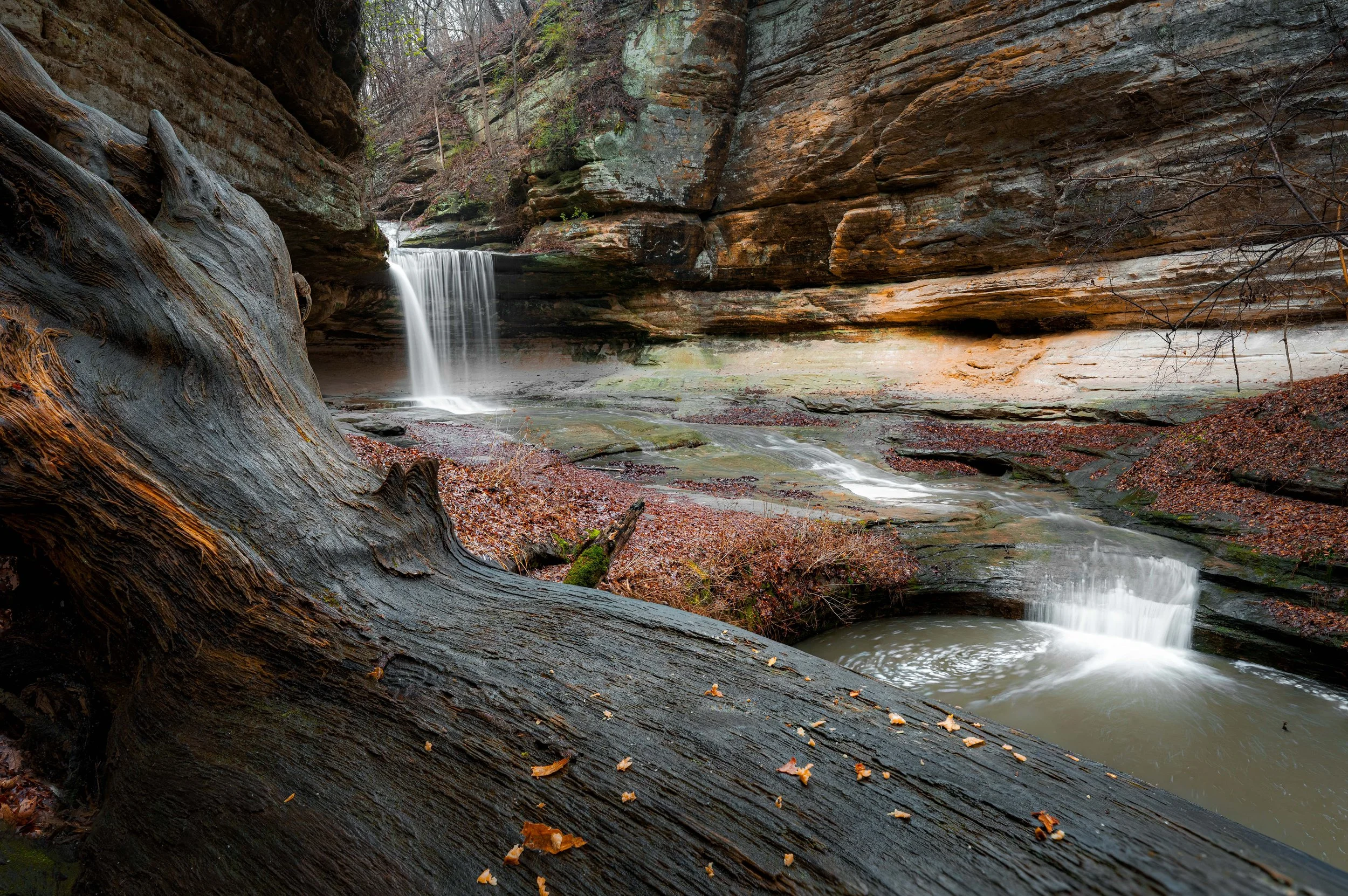  Starved Rock, Spring, LaSalle Canyon 