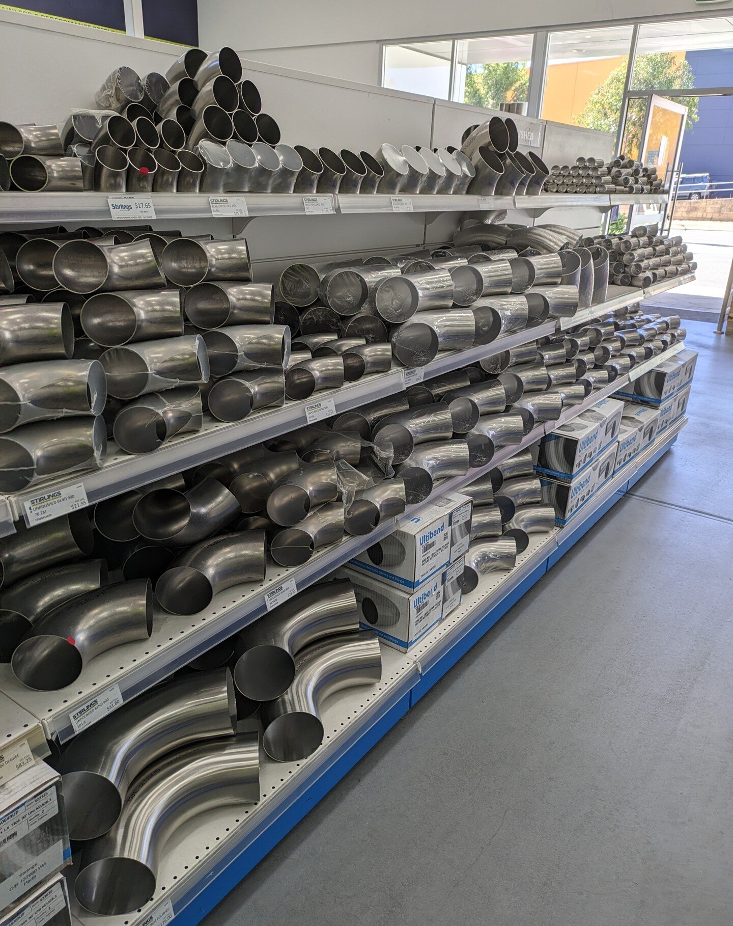 Run don't walk - we're ready for the Christmas rush at our Instore Shops!

Our shelves are stacked with the newest &amp; shiniest Stainless steel products ready for your end of year and 2024 projects.

We not only have Instore Shops in Tassie and W.A