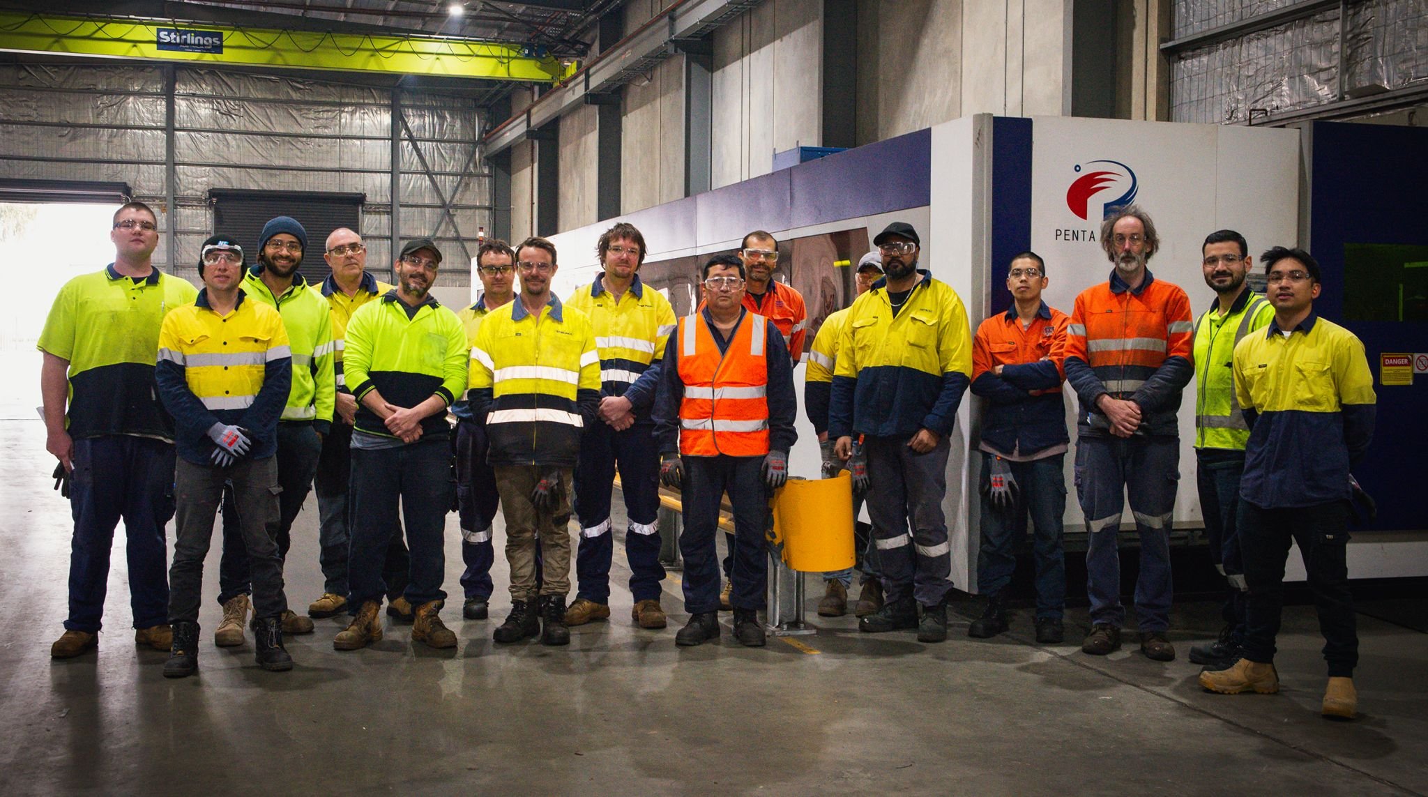 The Processing team in the Warehouse in Bibra Lake, W.A 