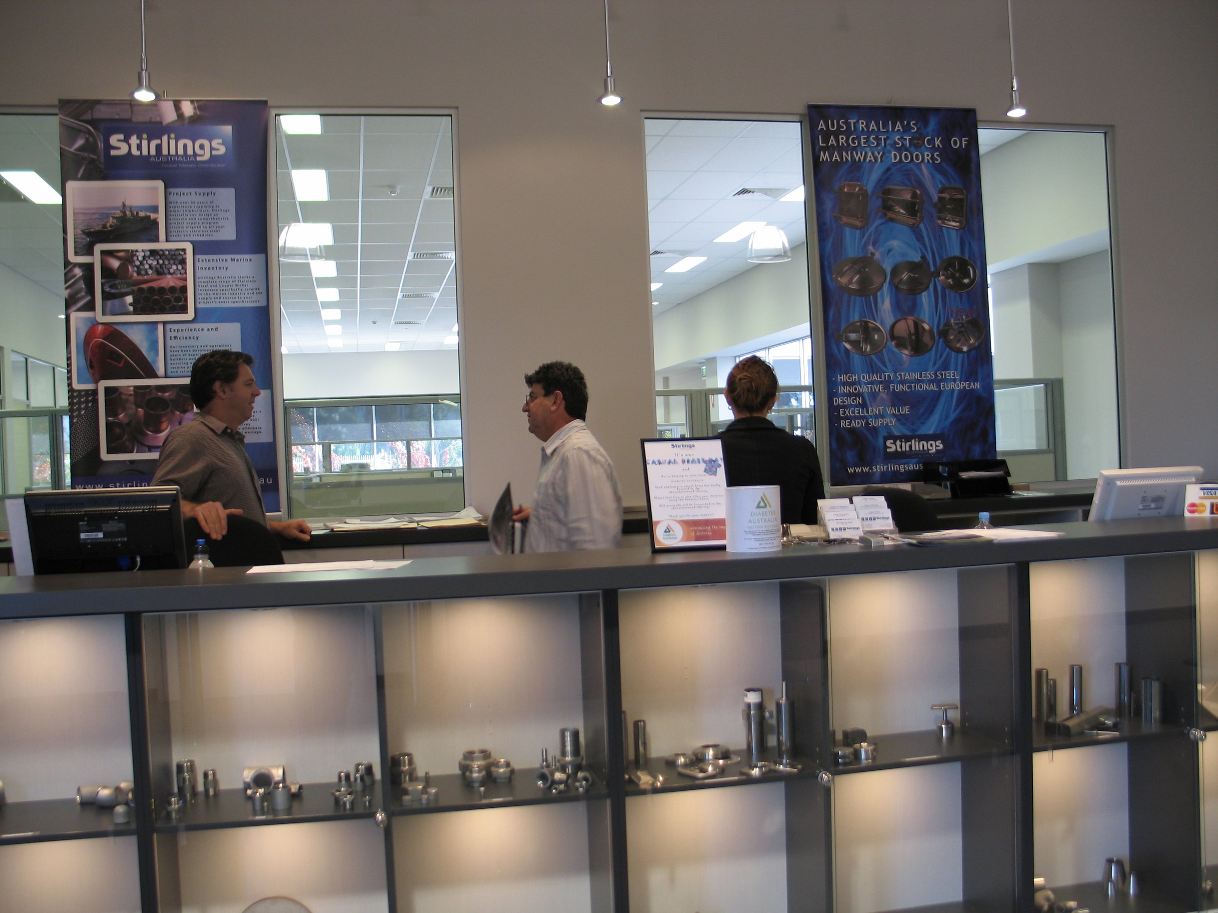 Reception desk, Bibra Lake, W.A