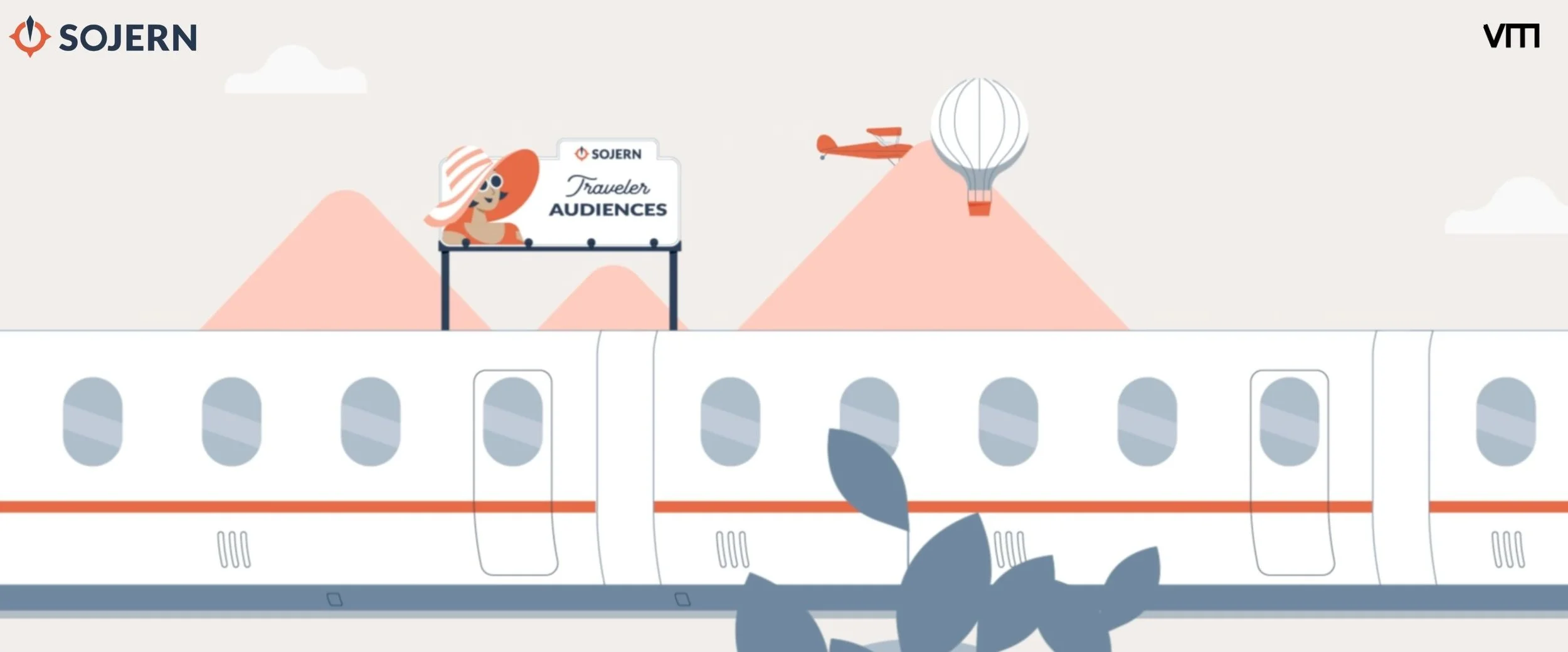 Hand-drawn Sojern character art for AI-driven 2D animation by expert studio