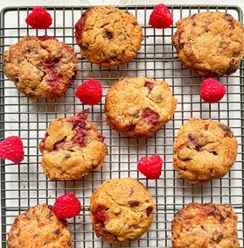 Chocolate Berry Cookies