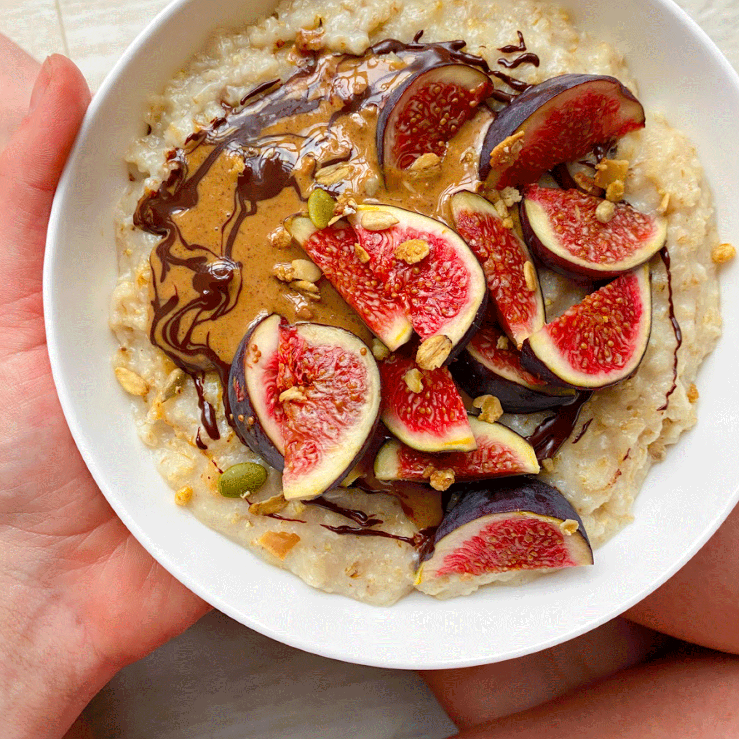 Fig &amp; Chocolate Porridge