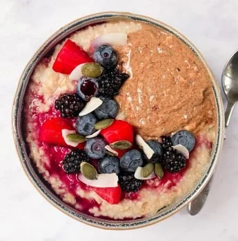 Coconut Berry Porridge