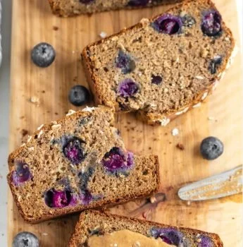  Blueberry Breakfast Loaf