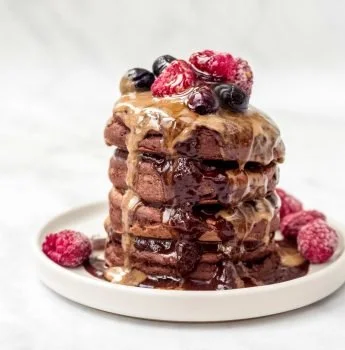 Chocolate Banana Pancakes