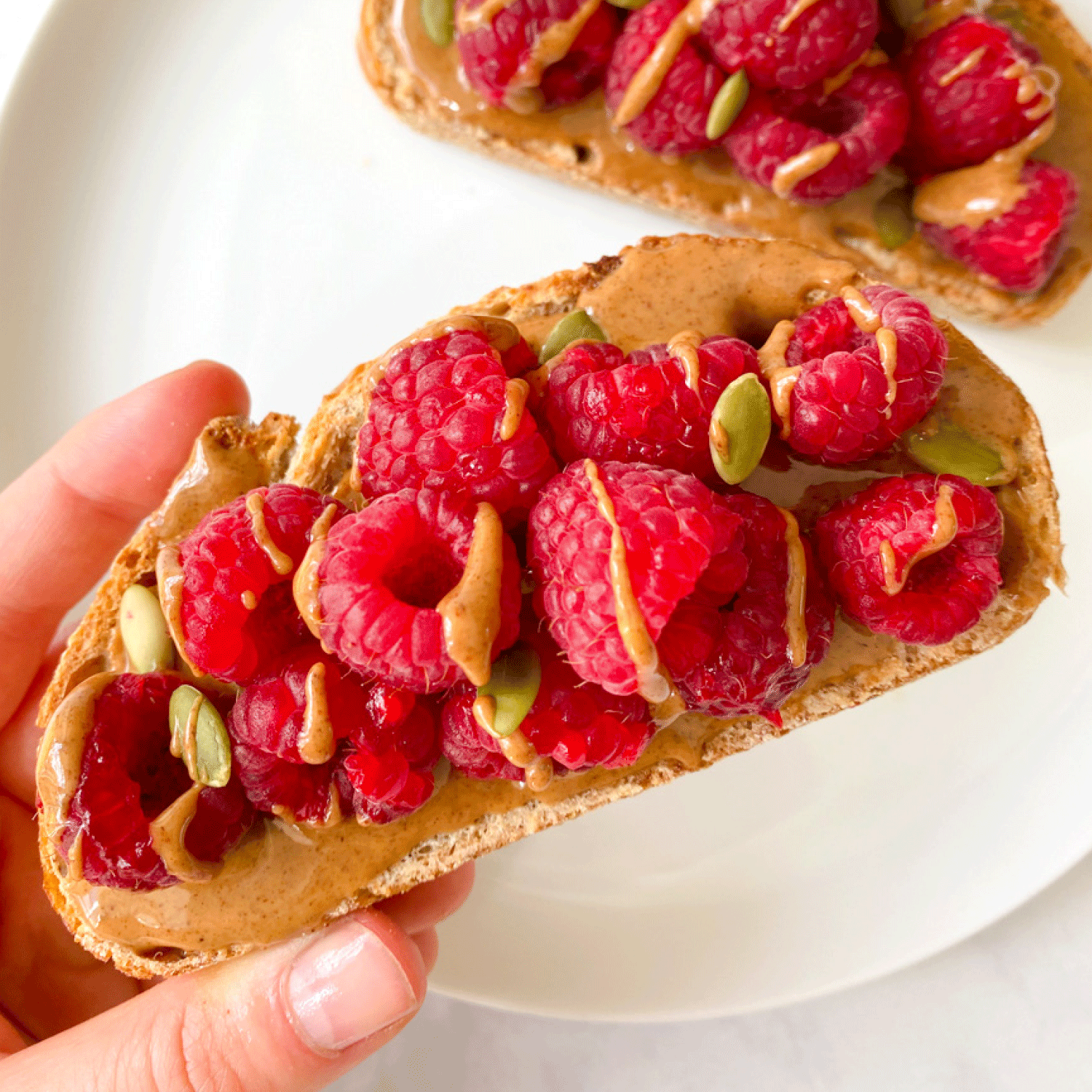 Raspberry Toast