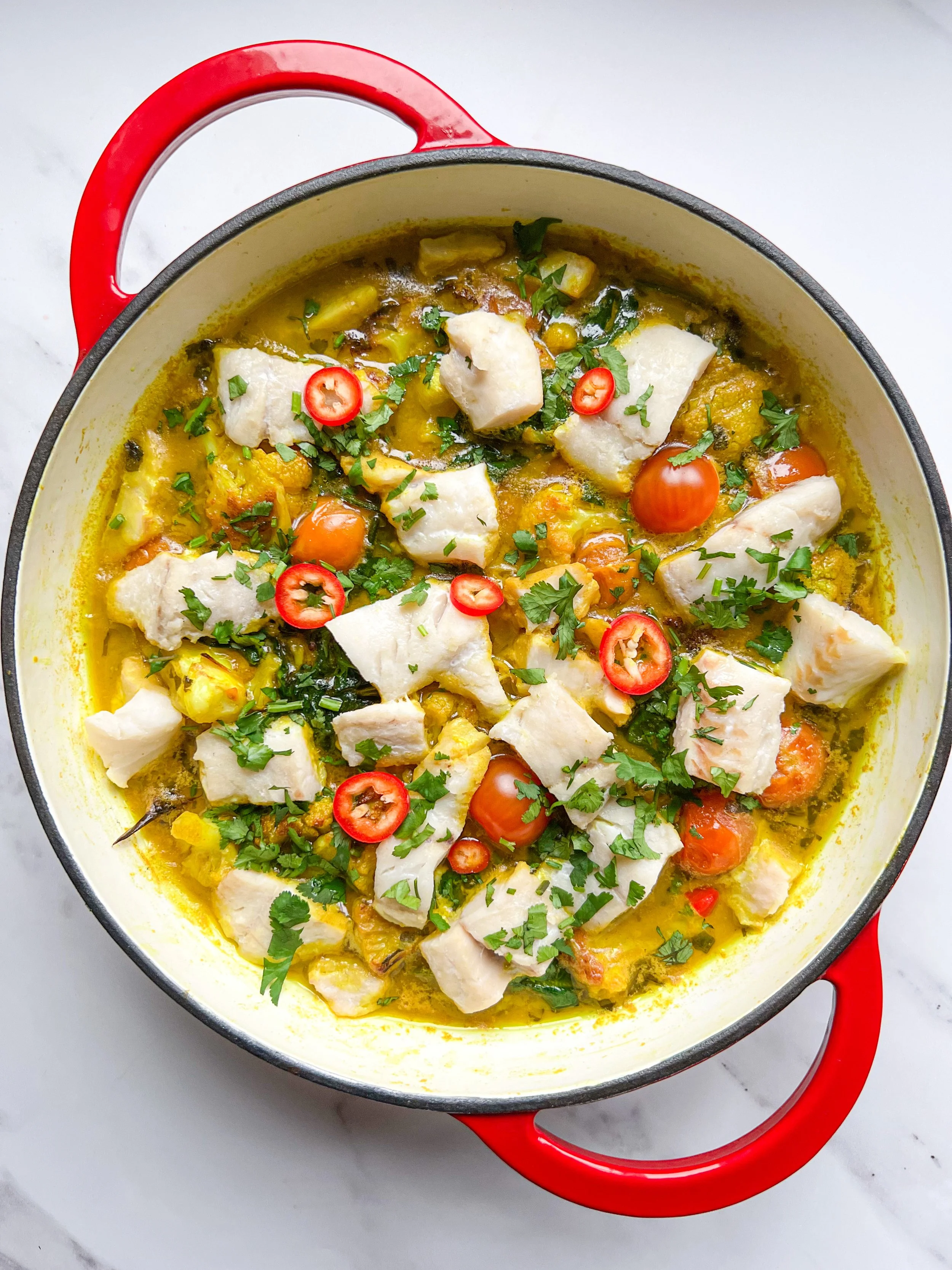 Alaskan Pollock Coconut Curry 