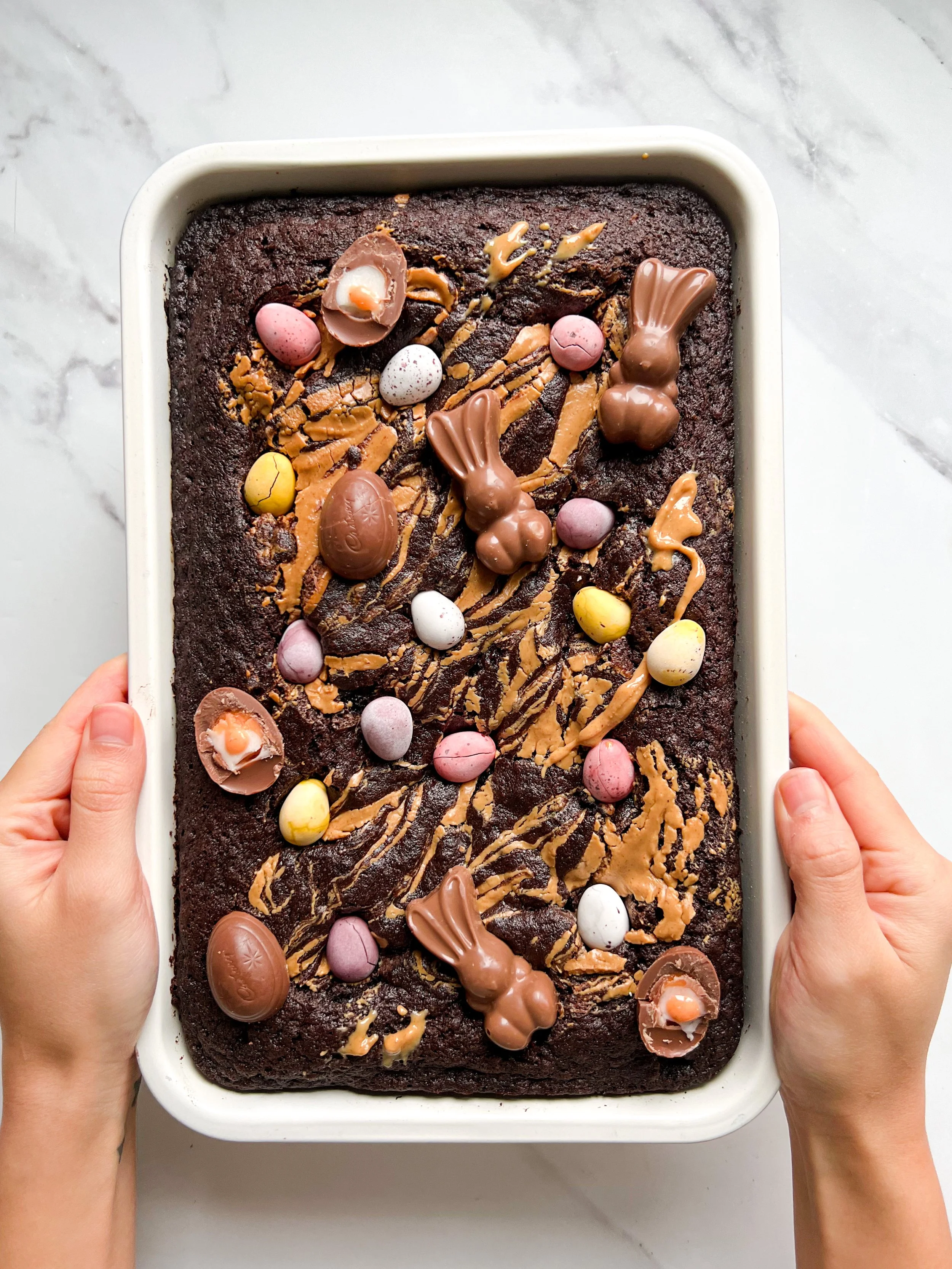 Easter Egg Tray Bake