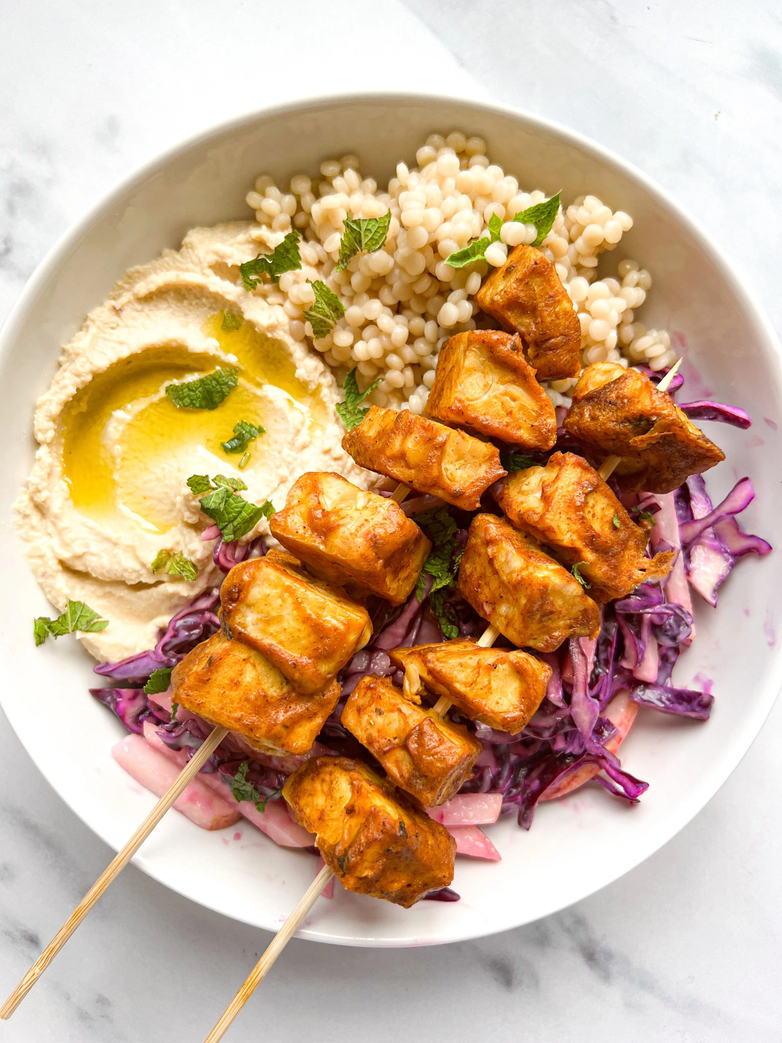 Tempeh Tikka Skewers 
