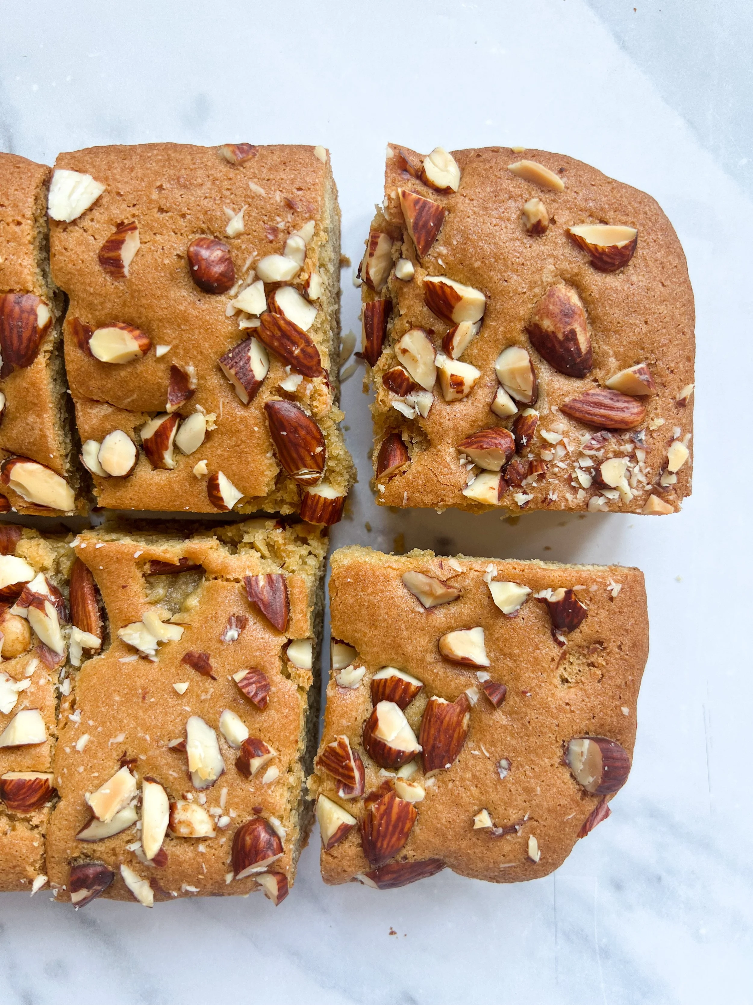 Almond Blondies