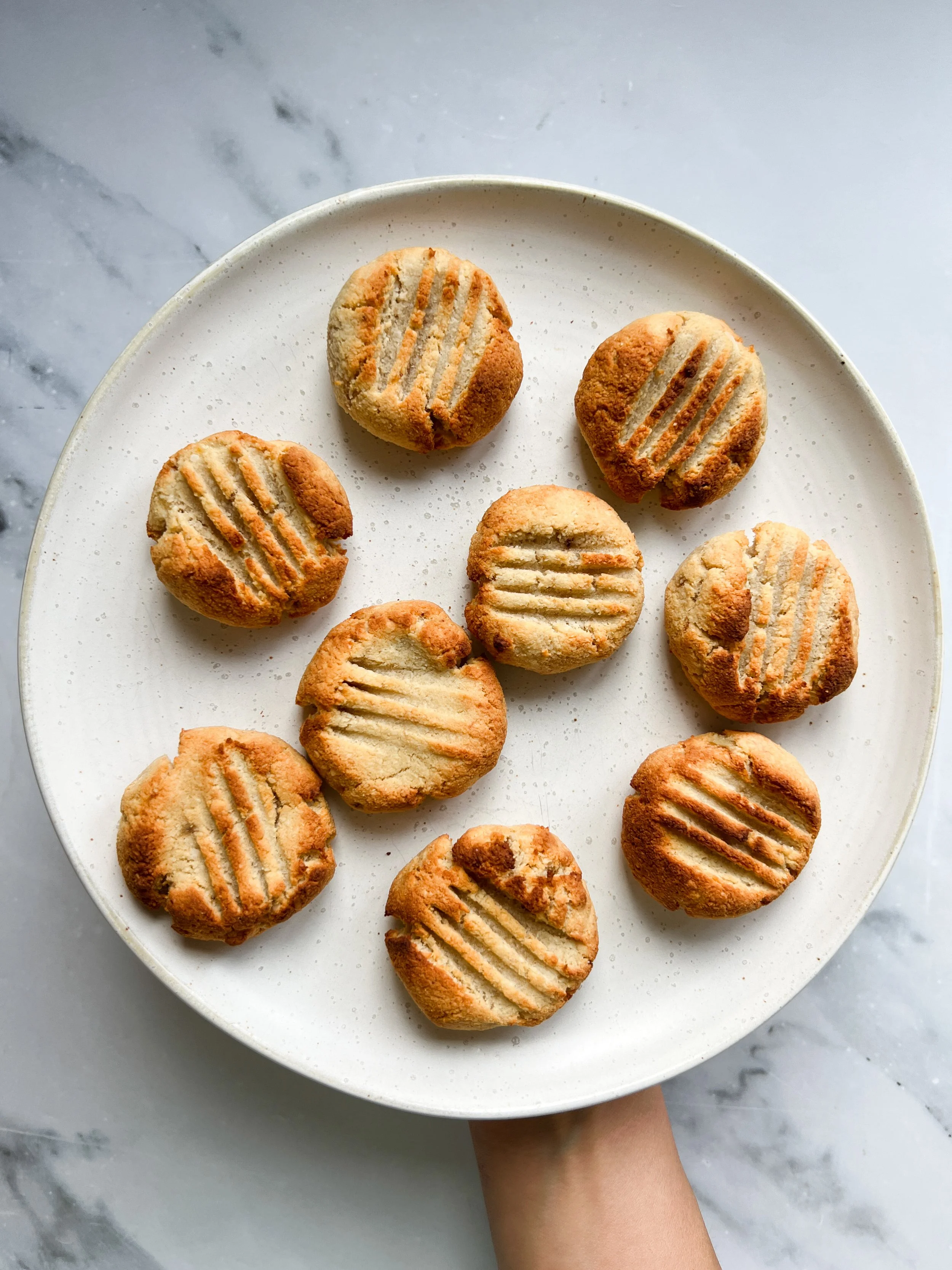 2 Ingredient Banana Cookies