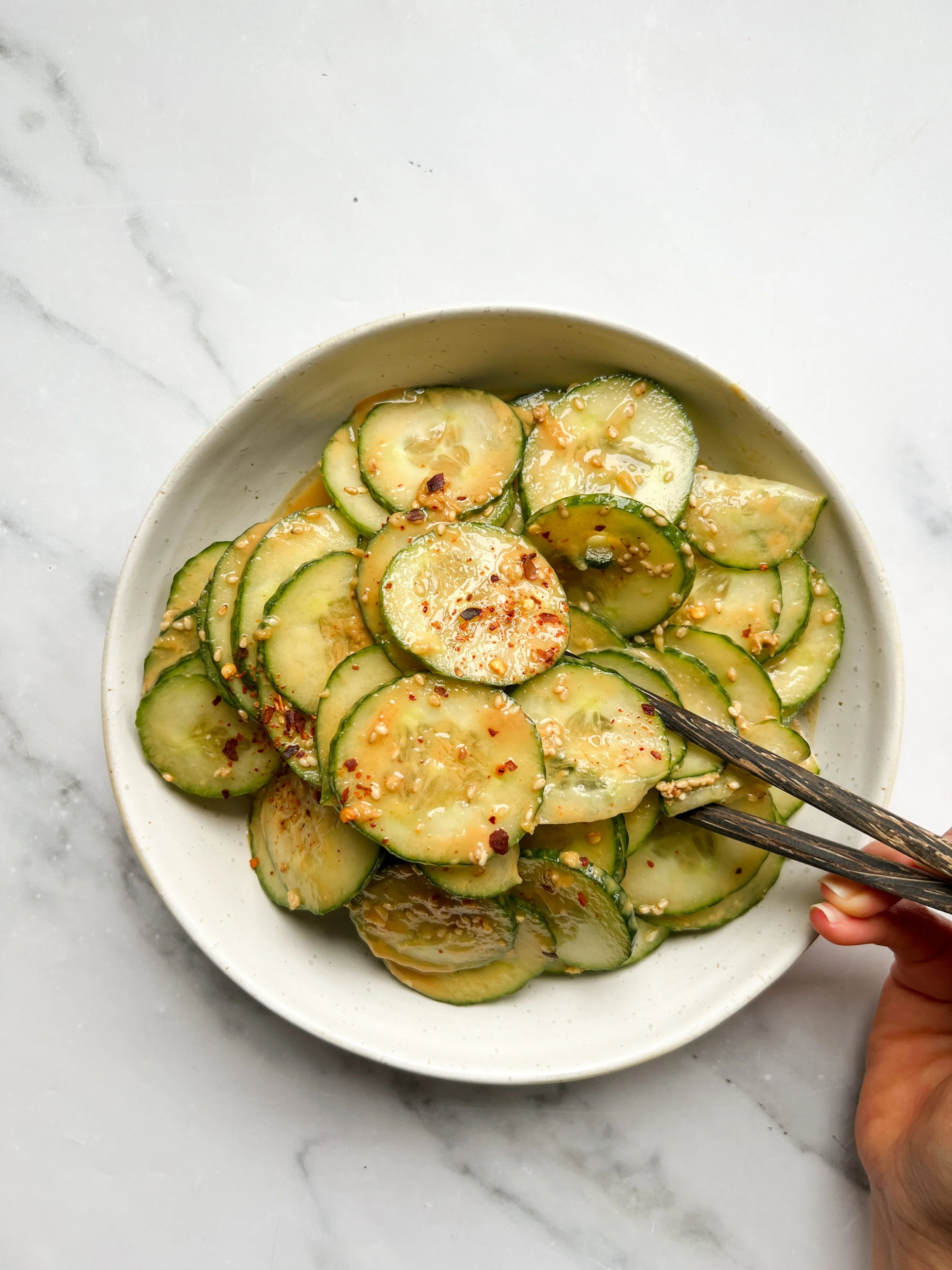 Cucumber Peanut Salad