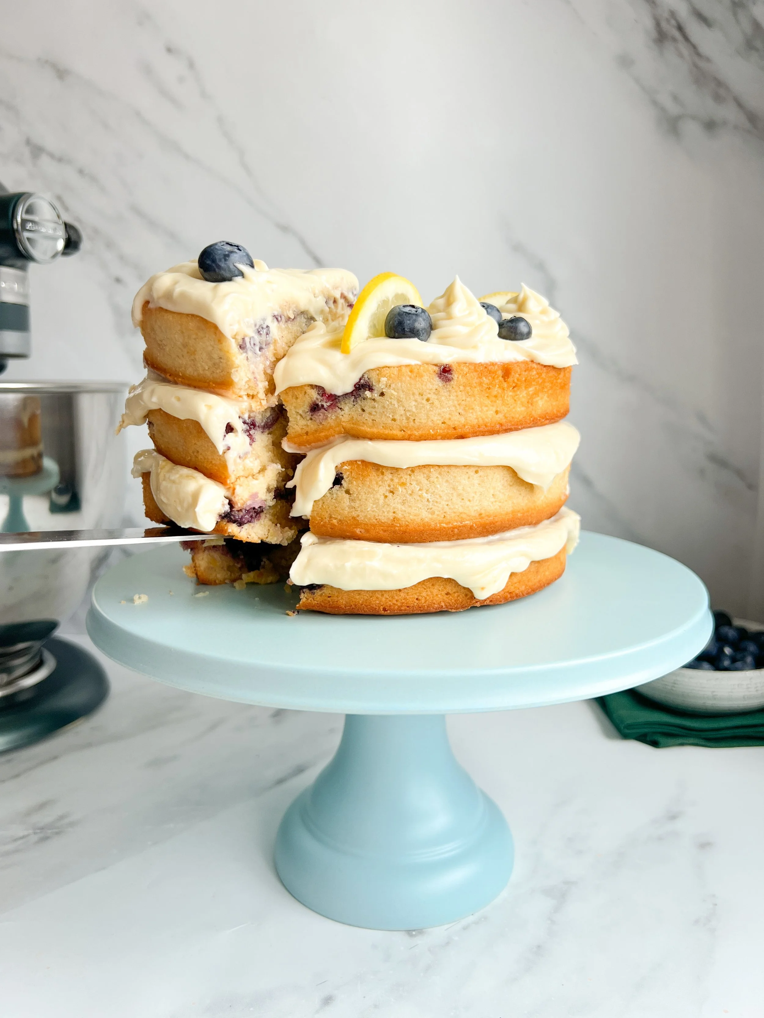 Lemon and Blueberry Cake