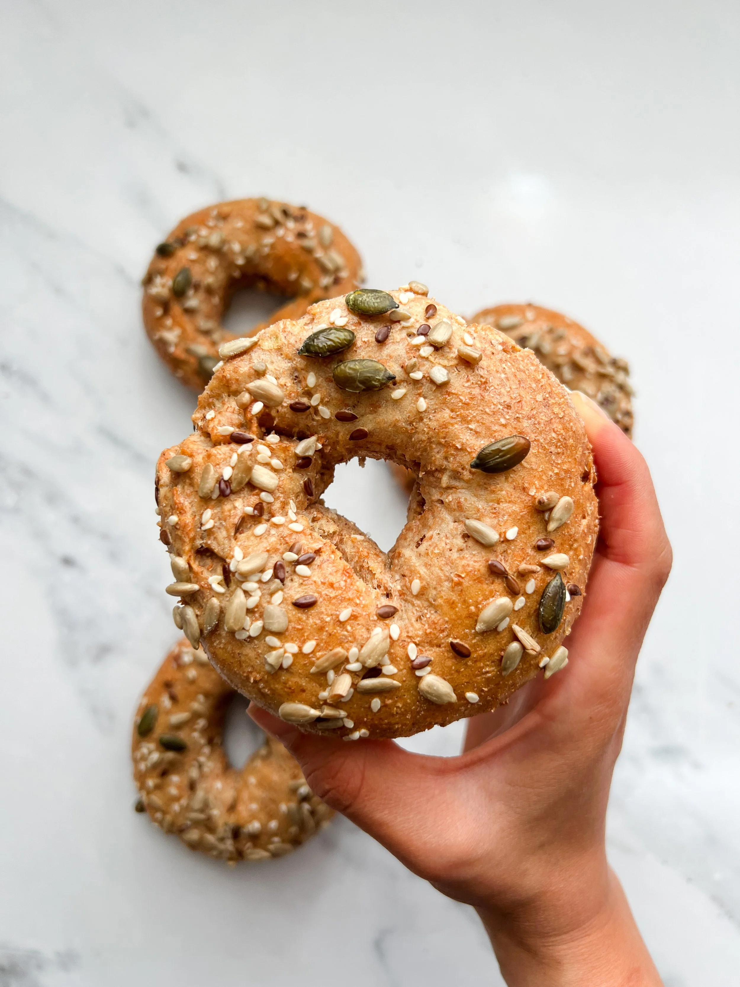 2 Ingredient Bagels