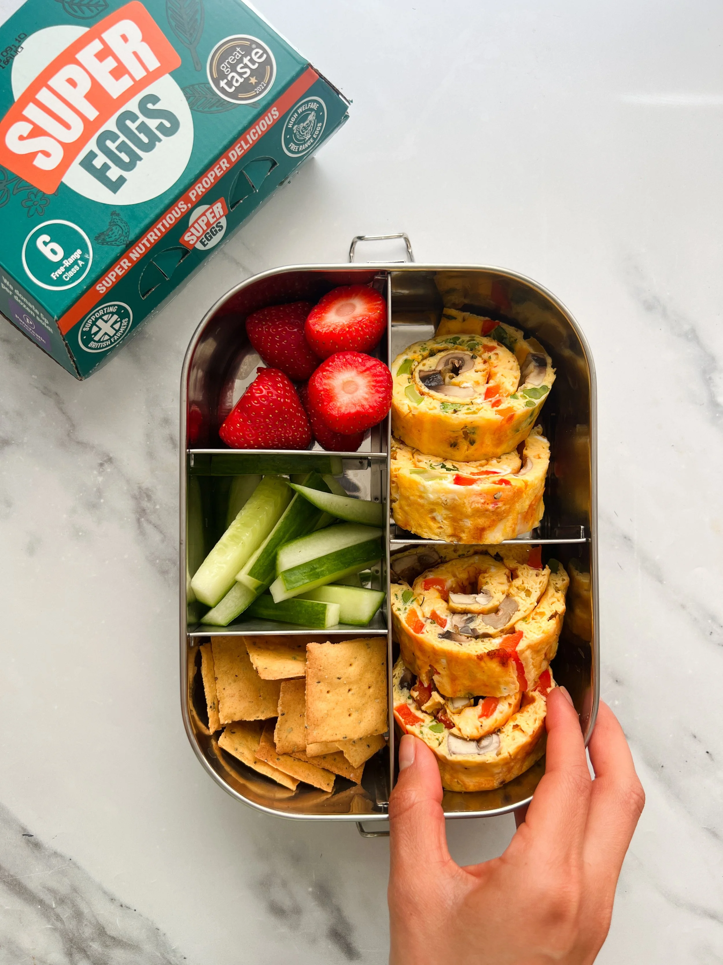 Lunchbox Egg Pinwheels
