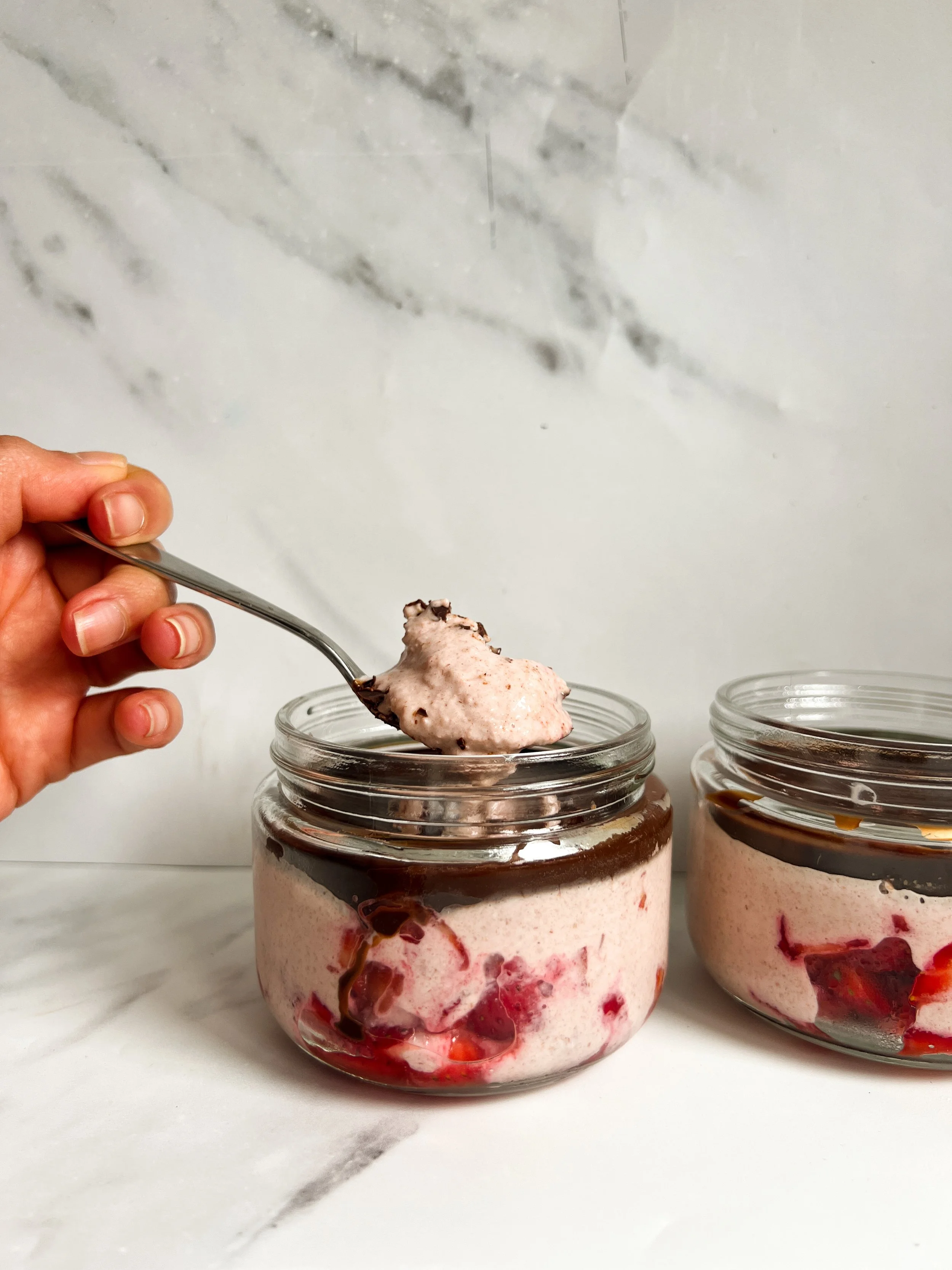 Strawberry Blended Oats 