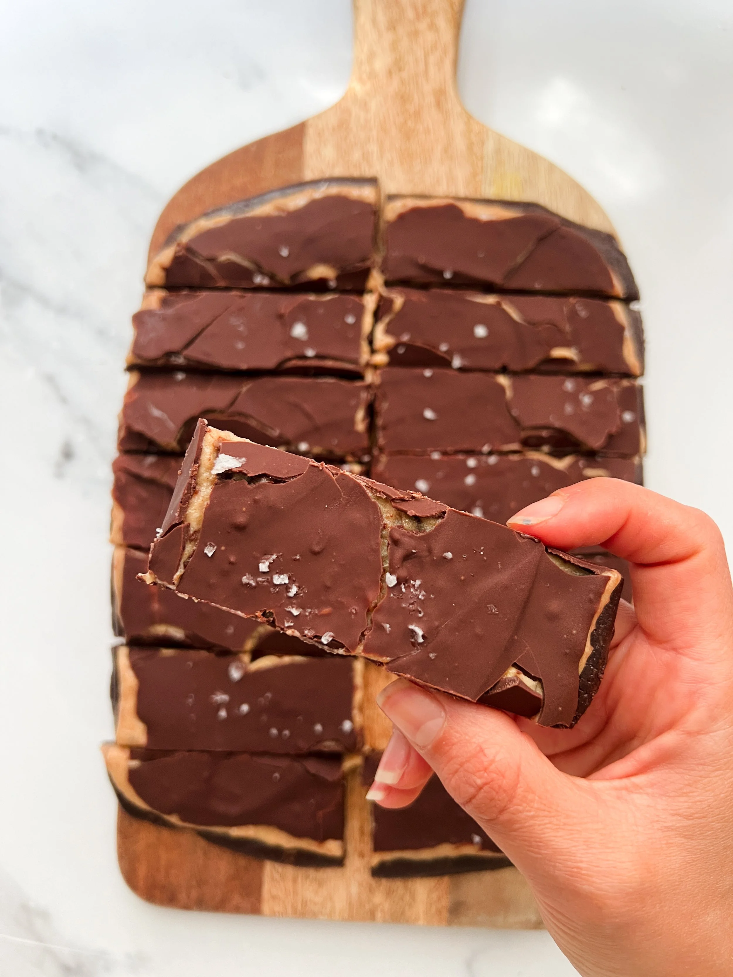 No-Bake Brownie Caramel Bar