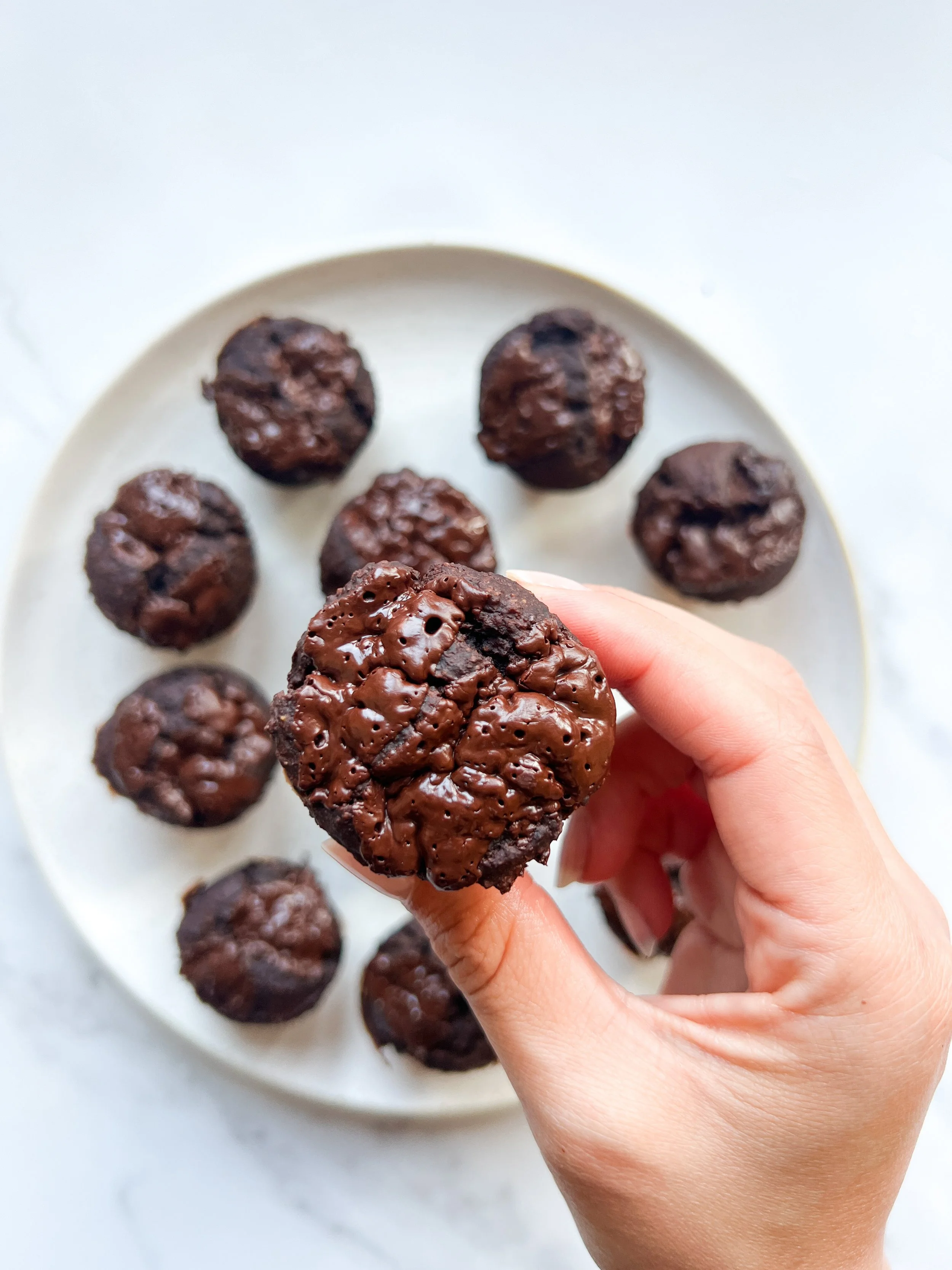 Hidden Veggie Chocolate Muffins