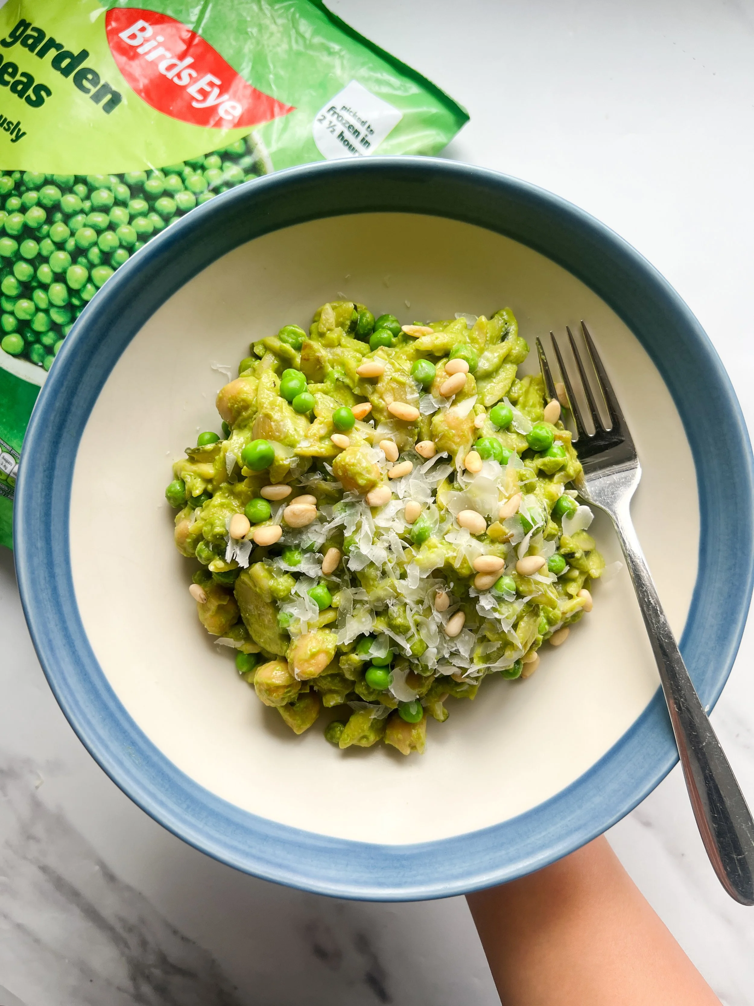 Pea &amp; Pesto Orzo