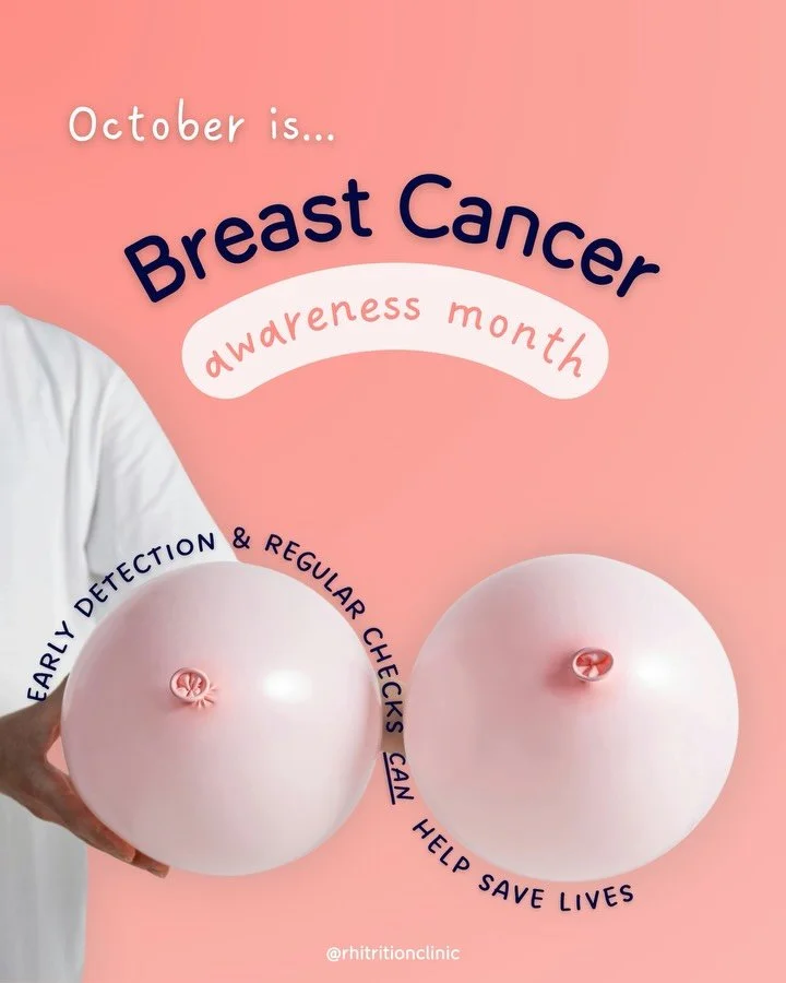 🎗️ Breast Cancer Awareness Month

Breast cancer is the most common cancer in women in the UK. It&rsquo;s estimated about 1 in 7 women will be diagnosed in their lifetime.

🔎 What raises the risk?
&bull; Alcohol: About 1 in 13 breast cancer cases in
