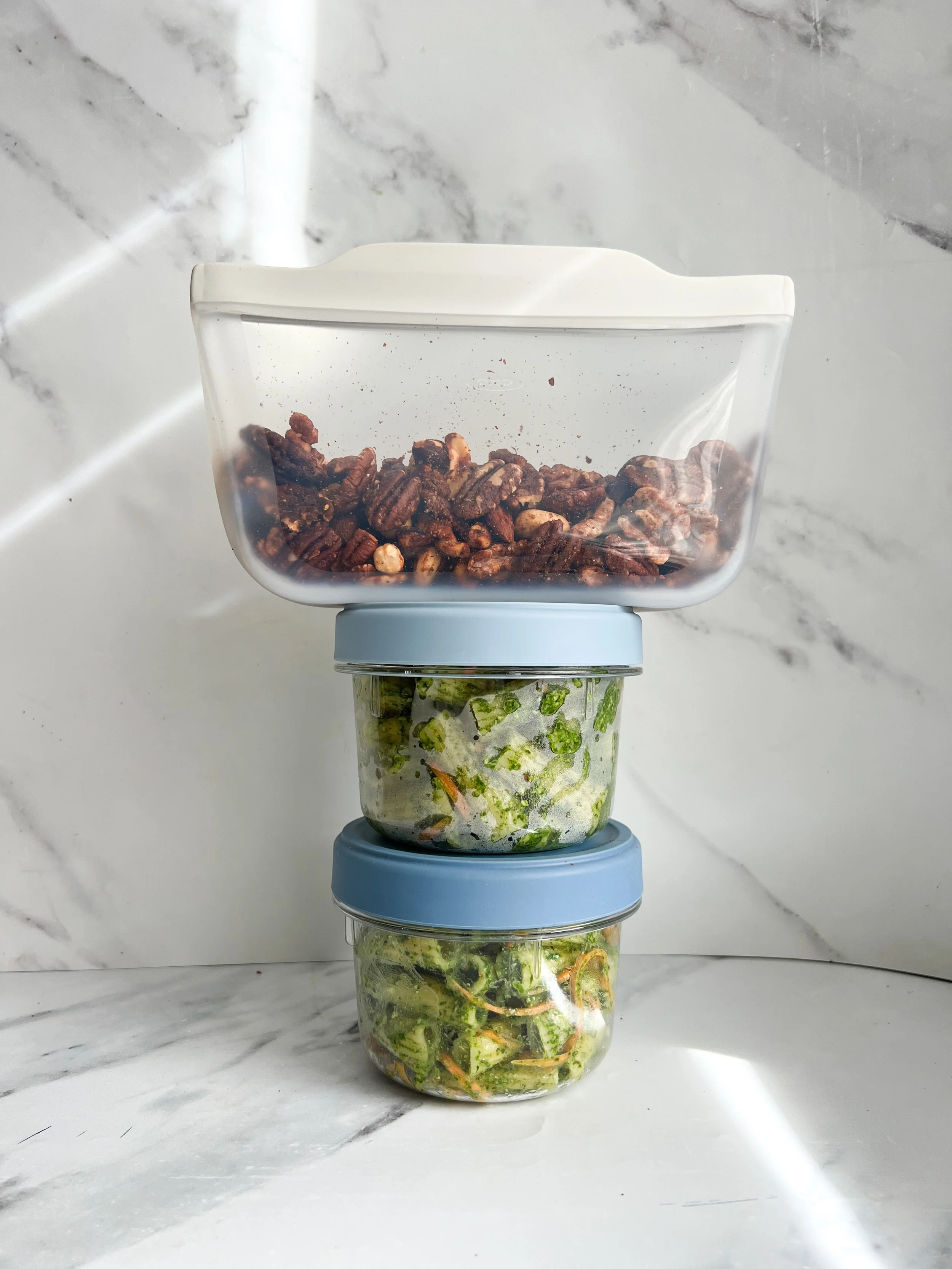 One Bag Pasta &amp; Miso Nuts Meal Prep