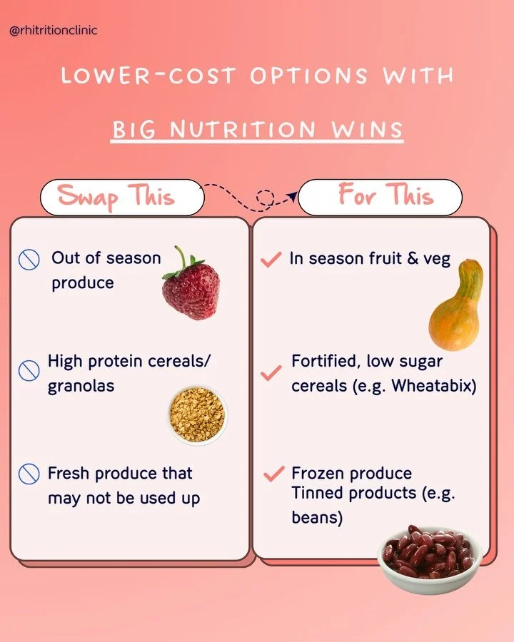 ✨ HEALTHY SWAPS ✨

When we think about eating healthy, it&rsquo;s important to remember that food marketing is incredibly persuasive. Companies are paid to make products sound essential: packed with buzzwords, gimmicks, and &ldquo;must-have&rdquo; cl