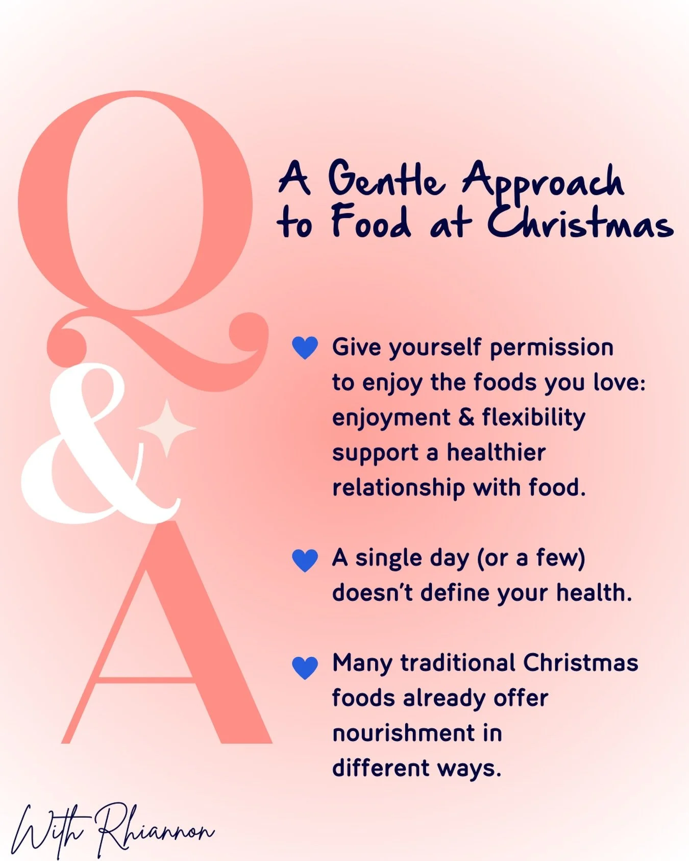 ENJOYMENT IN FOOD AT CHRISTMAS ✨✨

Societally, Christmas food has often been framed as &ldquo;indulgent,&rdquo; with an underlying expectation of a reset in January. This narrative can overlook an important part of nutrition: food also plays a vital 