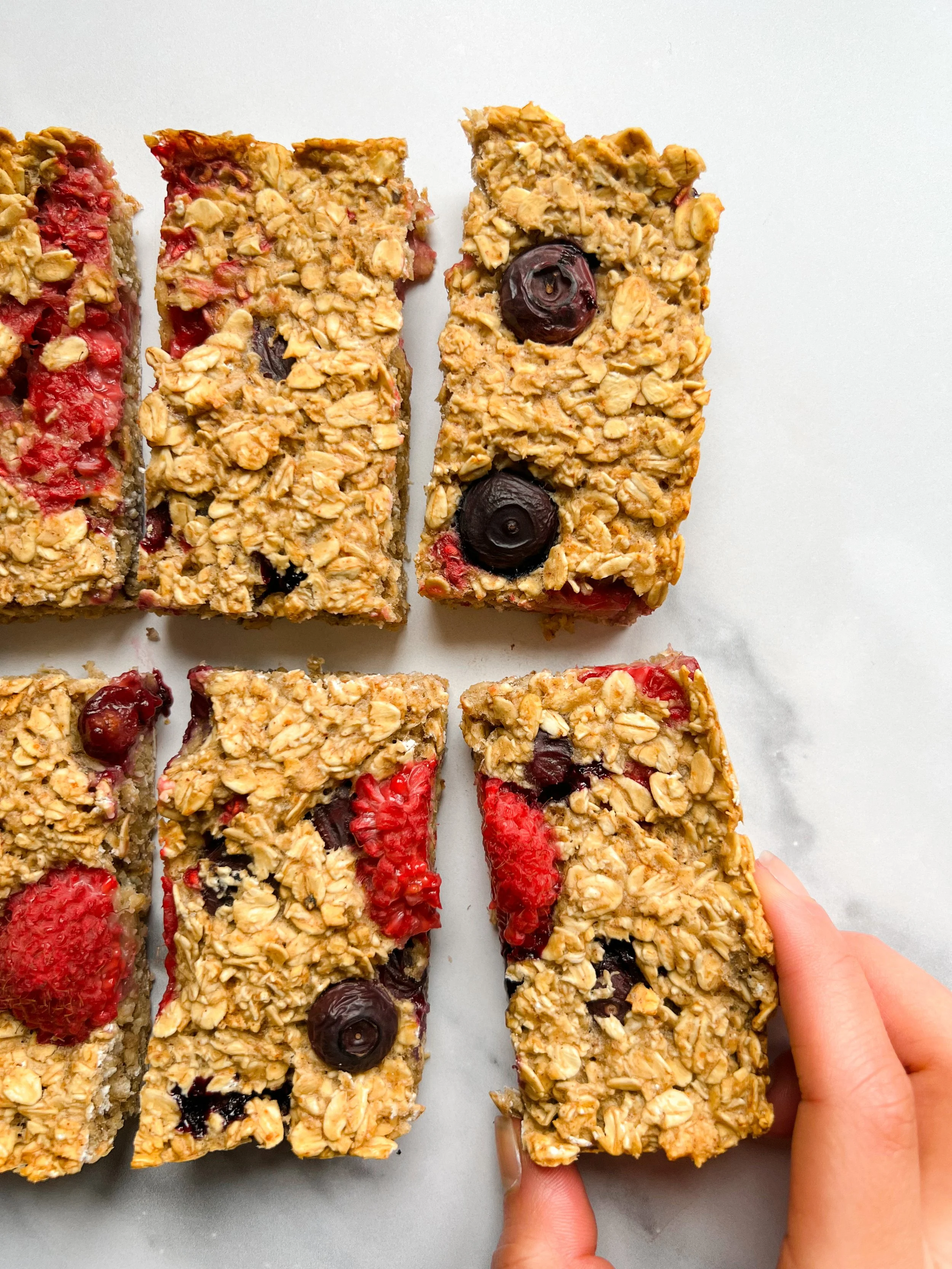 Berry Oat Bars