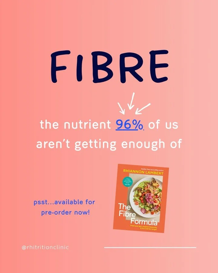 COMING TO THE END OF FIBRE FEBRUARY 🌿

As we wrap up Fibre February, it&rsquo;s the perfect moment for a little fibre roundup, and a reminder of just how important this nutrient is for our overall health ✨

From supporting digestive health and helpi