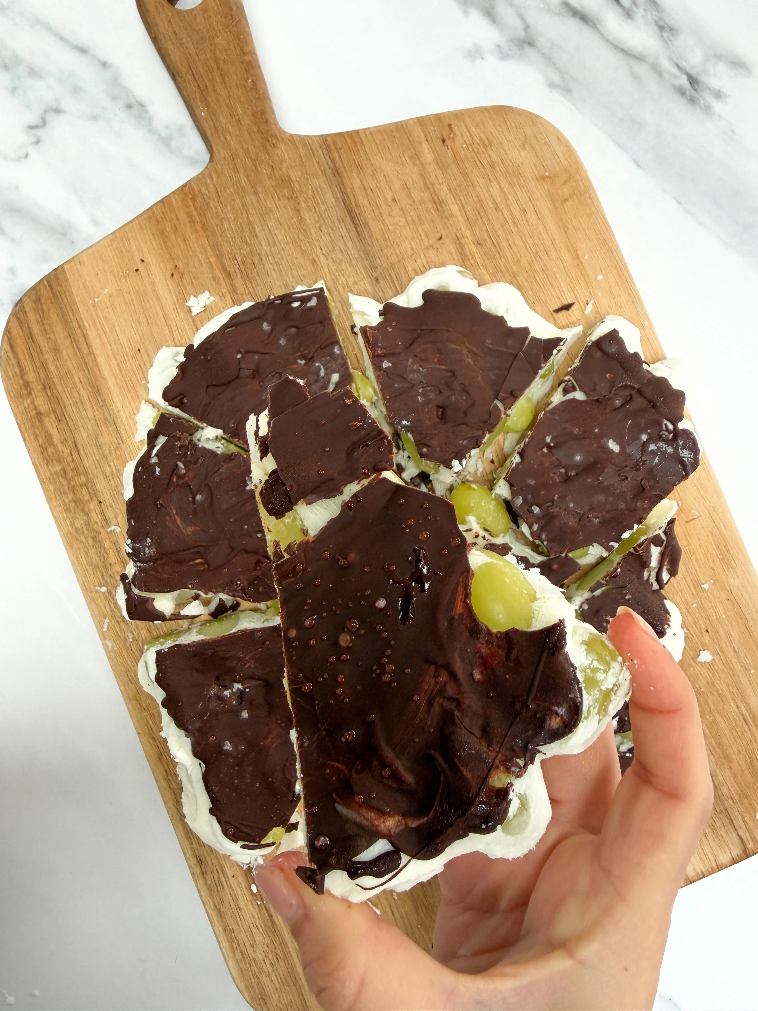 Chocolate Grape Bark