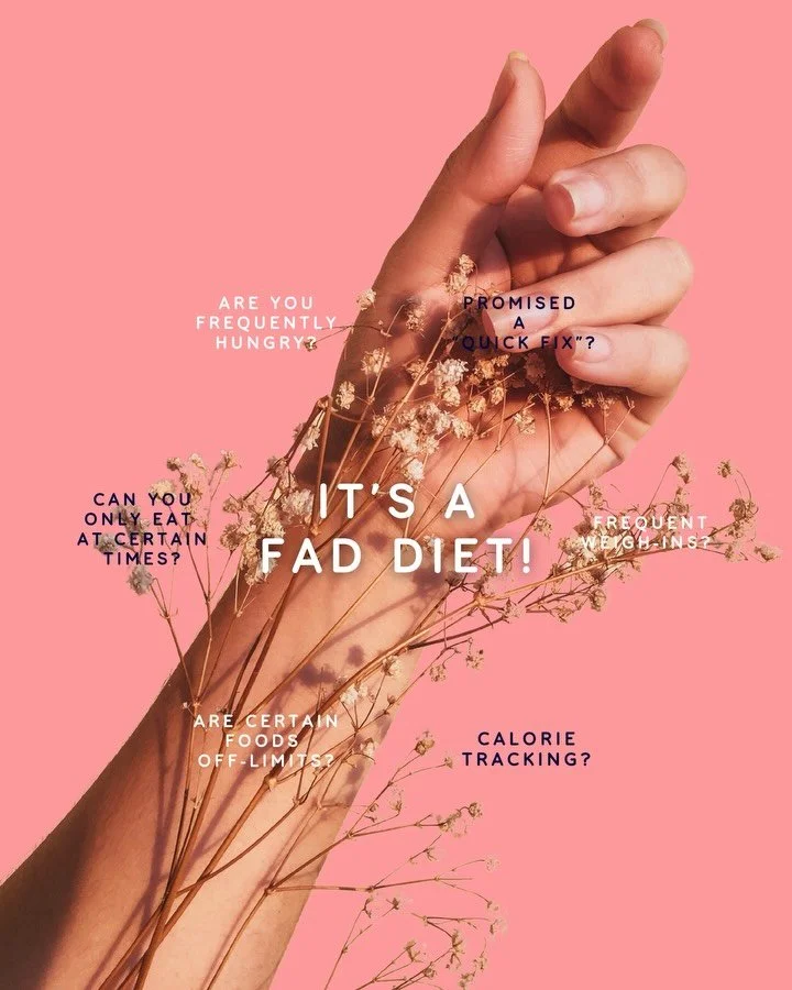 FAD DIETS &amp; YOUR MENTAL HEALTH 🧠🍽️

Mental Health Awareness Month feels like the perfect time to talk about the impact fad diets can have - not just on our bodies, but on our minds too.

A fad diet often promises a &ldquo;quick fix&rdquo;, cuts