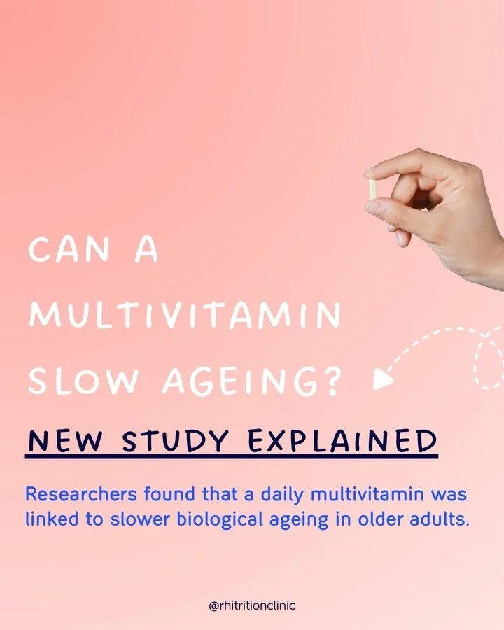 💊 Can a multivitamin slow ageing?

A new study has made headlines after finding that older adults taking a daily multivitamin showed slower biological ageing according to several DNA-based markers.

Sounds impressive&hellip; but what does it actuall