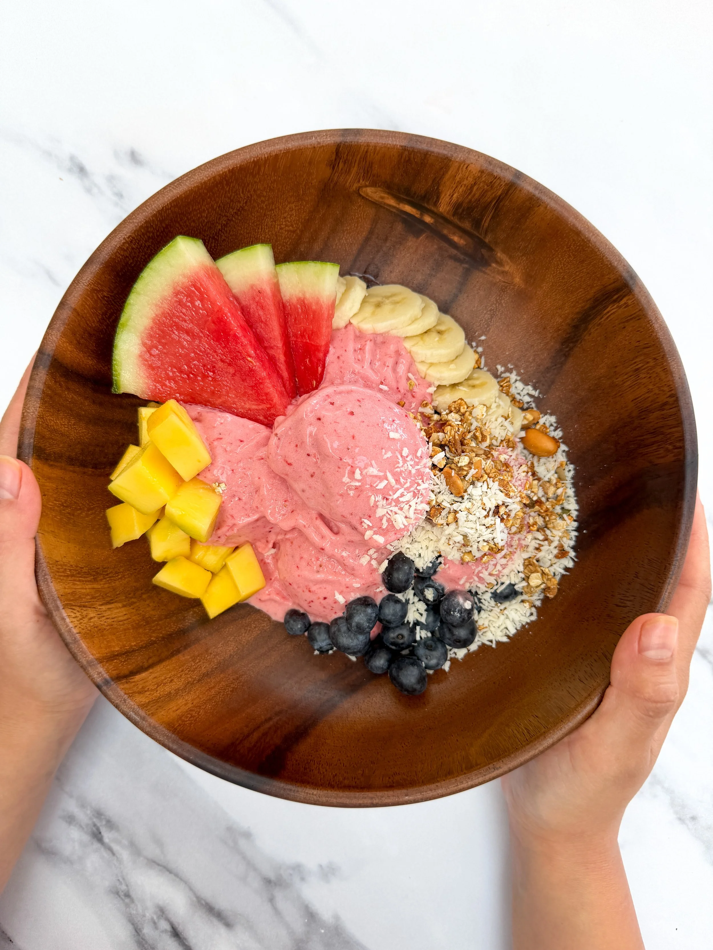 2 Ingredient Watermelon Ice-Cream