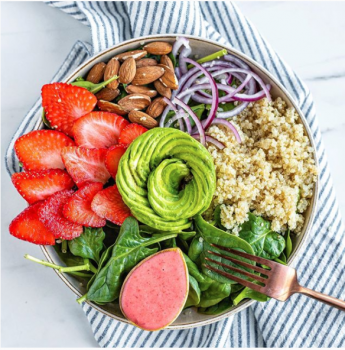 Strawberry &amp; Avocado Salad