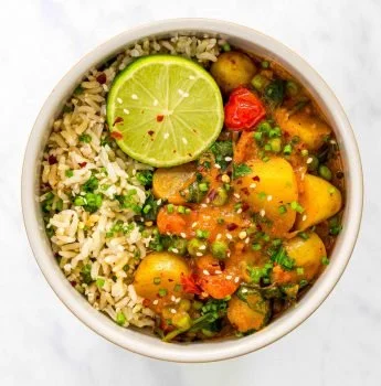 Potato &amp; Pea Curry