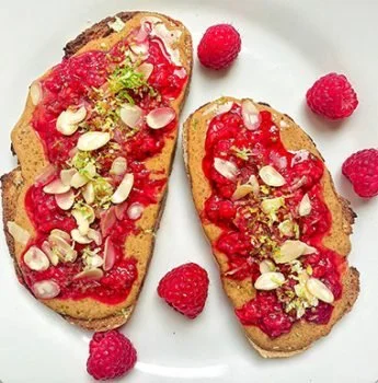 Raspberry Toast