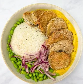 Aubergine Katsu Curry